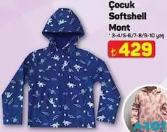 SOFTSHELL MONT ÇOCUK fiyat ve kampanya bilgisi